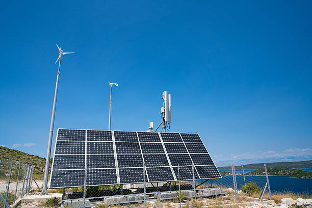 large commercial solar panel