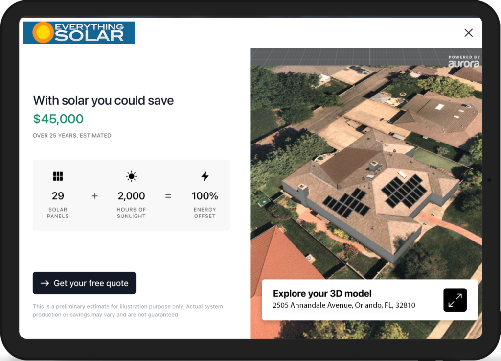 Get a free quote with Money saving potential from Everything Solar's solar contractors